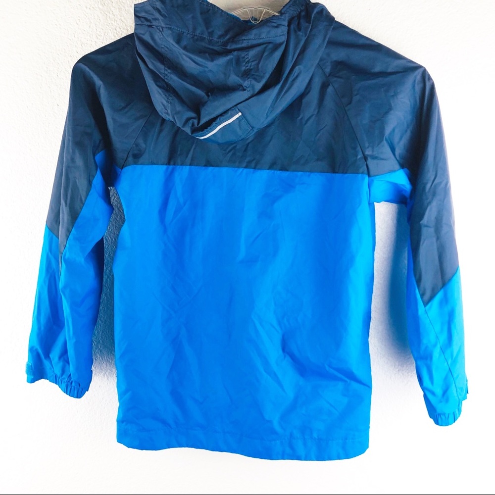 Boys Columbia Light Blue Rain Jacket XS! - Picture 2 of 8
